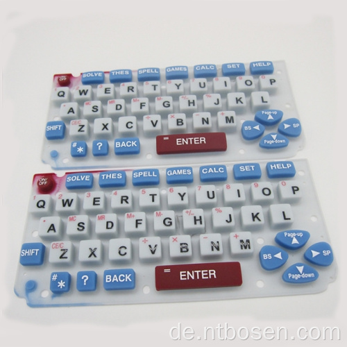 Benutzerdefinierte Fernbedienungssteuer -Silikon -Gummi -Tastatur Tastatur